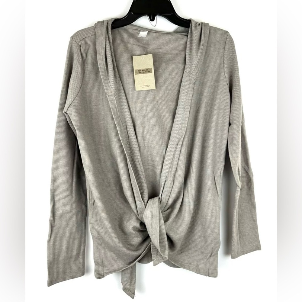 Alternative Women’s Gray Open Front Sweater Size Small